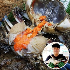 당일조업_태안 생물 암꽃게 숫꽃게 1kg 2kg 3kg 봄 가을 산지직송, 01. 태안 생물 알배기 꽃게1kg(대 2~3미), 1개