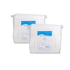 대한위재 탈지면(절단솜 Cotton) 4cm*4cm(절단솜) 판매단위:팩(450g), 2개, 1세트 - 탈지면450g