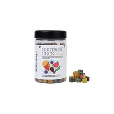 펫트리언츠 반려동물 루트릿 오리 동결건조 간식 생 야채 과일 토핑 식이섬유 트릿, 1개, 120g, 파티믹스 (마키베리/백년초/스피루리나/강황/토마토)