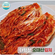 [국내산 100%] 더평창 오대산 프리미엄 포기김치 강원도 청정지역 고랭지 배추김치 택배주문, 1개, 7kg