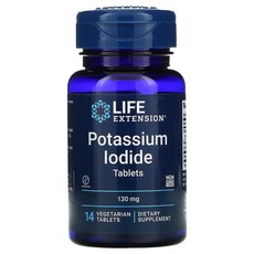 라이프익스텐션 요오드화 칼륨 정제 130mg 14정, 1개