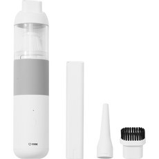 C CODE 2in1 차량용 미니청소기 휴대용청소기 캠핑청소기, 화이트