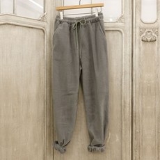 후리스 밴딩 루즈핏 겨울 소세지 조거팬츠