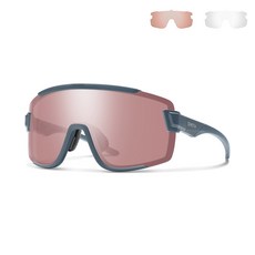 SMITH Wildcat 스미스 와일드캣 스포츠 선글라스 (Matte Iron / Chromapop Ignitor) 매트 아이언 / 크로마팝 이그나이터 + 투명 클리어 렌즈, 단품