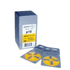 [파워원]보청기 배터리10/보청기약, powerone 10, 40개