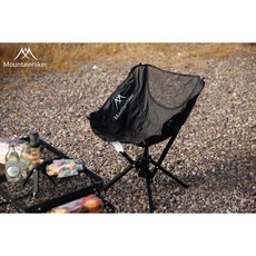 Mountainhiker 캠핑 피크닉 초경량 의자 캠핑 경량 플라이 체어 낚시 의자원터치스위치 설치 면제