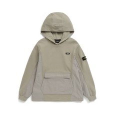[매장정품] 내셔널지오그래픽 키즈 K233UHD940 우븐 배색 후드티셔츠 GRAYBEIGE 515806