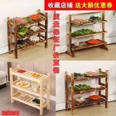 셀프바 식당 카페 뷔페 술집 바 멀티 선반 전원마을 원목식당 가설식대 뷔페전골요리, 01 A타입 하이 70x폭 25x길이 55
