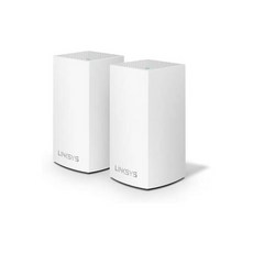 Linksys WHW0301 지능형 메쉬 WiFi 라우터 시스템 개발 AC2200 트라이밴드 고속 커버리지를 위한 네트워크 가정용 컴퓨터 인터넷 무선 익스텐더 흰색 3팩 갱신, B0BYD7FHSR_White