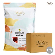 카일스 초콜릿 카페 파우더 1kg, 12봉, 12개