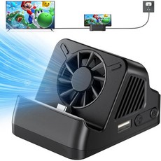 [관부가세포함] Switch OLED/Switch용 전용 충전 도크 4K1080p 호환 TV 출력 HDMI, [관부가세포함] Switch OLED/Switch용 전