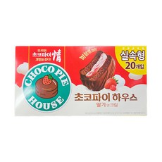 오리온 초코파이하우스 딸기앤크림 680g 대용량간식 유통기한임박 도매가, 1개