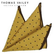 토마스베일리 THOMAS VAILEY 토마스베일리 행커치프 - 세서미도트 머스타드