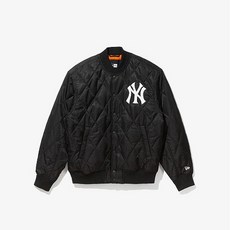 뉴에라 AK평택 뉴에라 MLB NY 다이아몬드 퀼팅재킷 블랙12557991