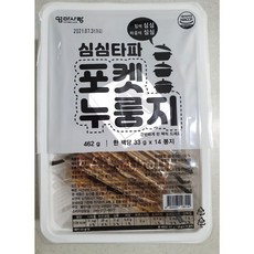 엄마사랑 심심 타파 포켓 누룽지, 462g, 8개