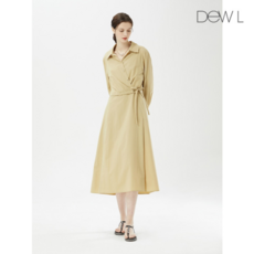 국내매장판 듀엘 DEWL 랩 블라우스 & 슬리브리스 원피스 BE_D242MSE042 190601