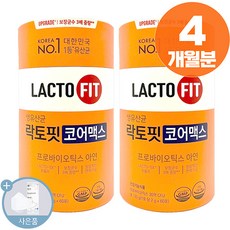 종근당 락토핏 생유산균 코어, 120g, 2개