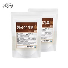 청국장 가루 국산 콩 100% 건강앤, 2개, 500g