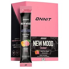 ONNIT 온니트 뉴 무드 인스턴트 파인애플 맛 카모마일 마그네슘 L트립토판 30ct 박스, Orange Guava, 1개