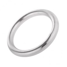 shangren 2xSeamless 스테인레스 스틸 O 라운드 링 원형 공예 웨빙 보트 8x40mm, 설명, 1개
