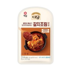 냉장 CJ 다담 갈치조림양념 150g, 2개