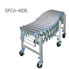 대화콘베어 저상 고상 제작가능 (대) 스틸 자바라 콘베이어 DFCA-4035