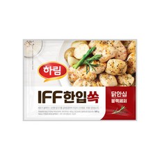 하림 IFF 한입쏙 닭안심 블랙페퍼 800g 3봉, 3개