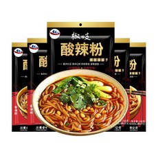 JIAOZHI JZ 충칭 마라맛 쏸라펀 중경 신라분 인스턴트 248gX5개, 10개
