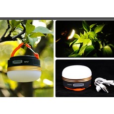LED 야외 조명 캠핑 라이트 소형 랜턴 USB 충전식 배터리 차박 낚시, 배터리모델개