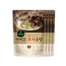 비비고 꼬리곰탕, 4개, 460g