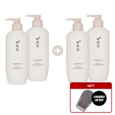 [더페이스샵] 예화담 비단 살결 바디 때필링 300ml 2+ 2 기획 (샤워글로브 증정), 4개