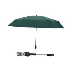 유모차 우산 접이식 의자 해변 클램프가 파라솔 조절 있는, green, 그린, 1개
