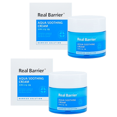 리얼베리어 아쿠아 수딩 크림 50ml 1+1 보습크림 진정크림
