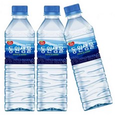 동원샘물 500ml 20개 2세트 (40개) 생수 암반수 미네랄워터 심층수, 40개