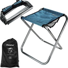 올포디움 샤인트립 초경량 접이식의자(XL) 분리형 캠핑 등산 낚시 휴대용, 블루, 1개