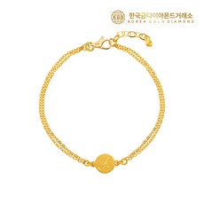 24k 여자 순금 팔찌 이니셜샌딩 3.75g 18k장식 금팔찌 디자인