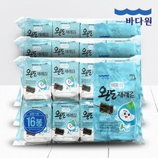 [바다원]완도재래김 도시락김 (4gx16봉)x3묶음, 단품, 단품