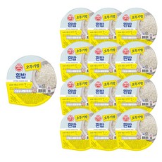 오뚜기 맛있는 오뚜기밥 210g 24개 흰밥 즉석밥