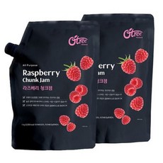  오트리푸드 라즈베리 청크잼 1kg 2개 