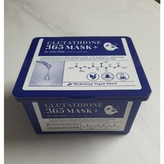 컬럽딥 글루타치온 365 마스크 팩 뽑아쓰는 마스크팩 기미 리프팅 브라이트닝 글루타티온, 1개