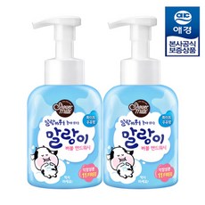 샤워메이트 말랑이 버블 핸드워시 블루베리, 500ml, 2개