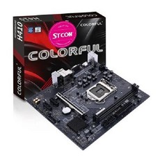 컬러풀 H410M-K PRO V20 메인보드 (LGA1200 DDR4 M-ATX) STCOM, 1개, 선택하세요