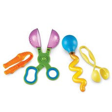 러닝리소스 LER 5558 소근육발달도구 HELPING HANDS FINE MOTOR TOOL SET, 1개