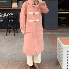 드레스날다 행복한 추억 롱 데일리 더플코트(mouter1369)
