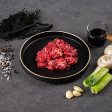 [안동사나이] 프리미엄 1등급 한우 국거리 소고기, 한우 국거리 400g, 1개