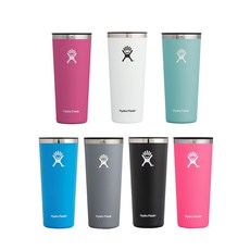 하이드로플라스크 텀블러 대용량 650ml 보온 보냉 캠핑 Hydro Flask, 블랙