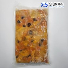 통영 멍게 1kg 냉동 멍게 살, 냉동 멍게 1kg, 1개
