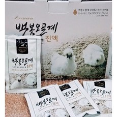 백봉오골계 즙90% 진액 엑기스(신제품) (친환경 무항생제인증)농장직배송 15일분(30봉), 1개, 상세정보참조