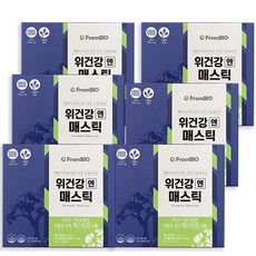 프롬바이오 위건강엔 매스틱 이병헌 매스틱검 가루 분말 30포, 30포 6박스