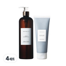 그레이멜린 아르간 클렌징 오일 500ml + 크레이지 폼 클렌져 차콜 150ml, 4세트